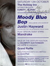 Justin Hayward live in Swindon - 1st October 2005